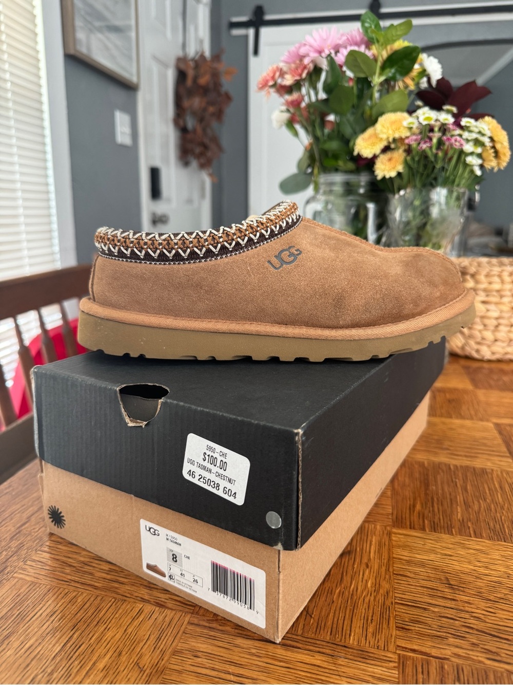 UGG Men’s Chestnut Suede Slip-On Loafer